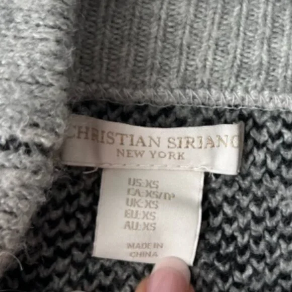 Christian Siriano Funnel Neck Sweater - Picture 3 of 6